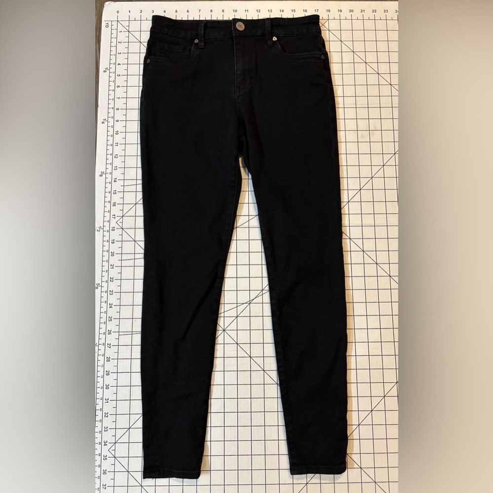 Kut From The Kloth Women’s Size 6S Black High Rise Toothpick Skinny Jeans